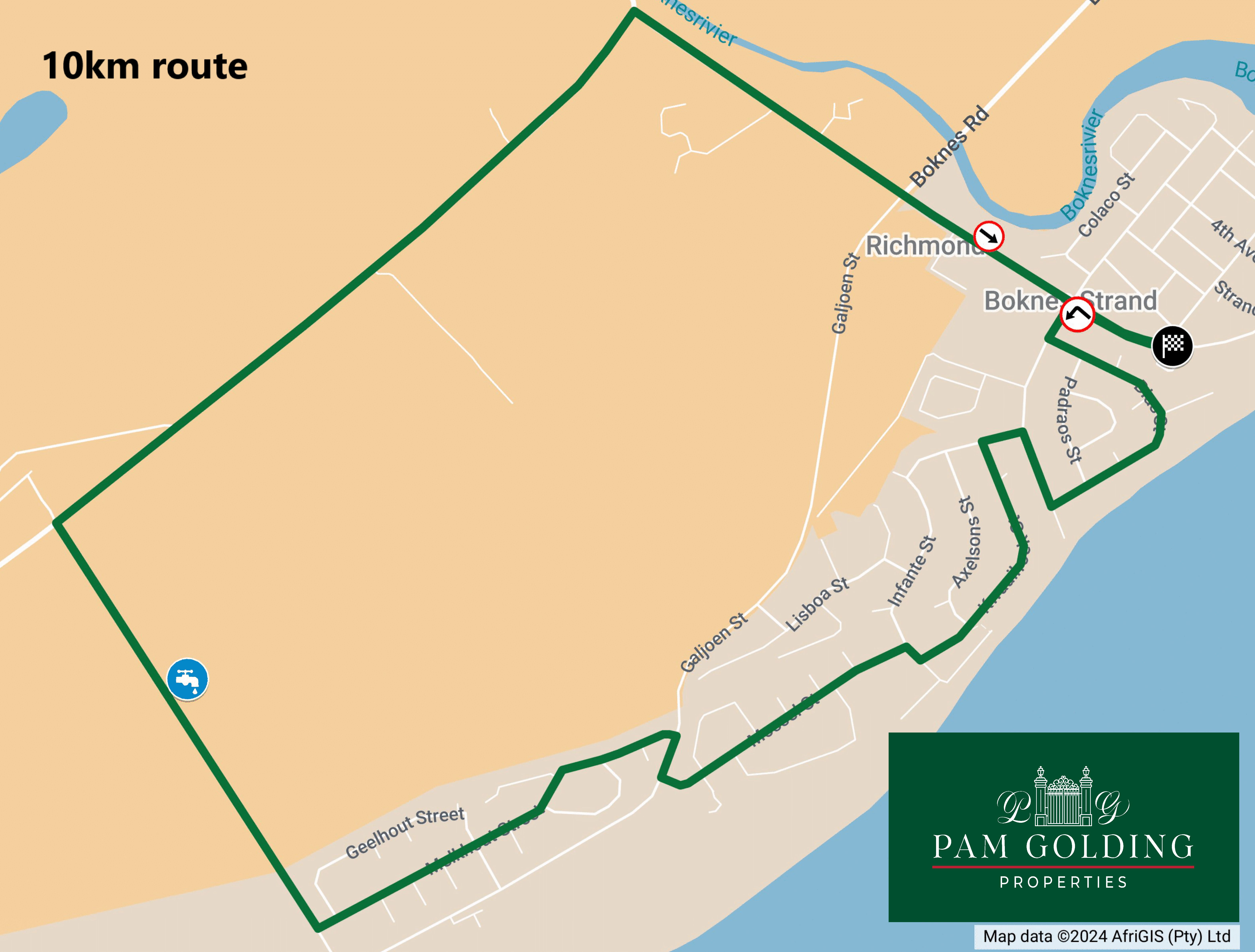 10km route